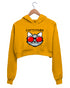 Quirkipedia CATTITUDE Cats The classics, Pop Culture Womens Crop Hoodies