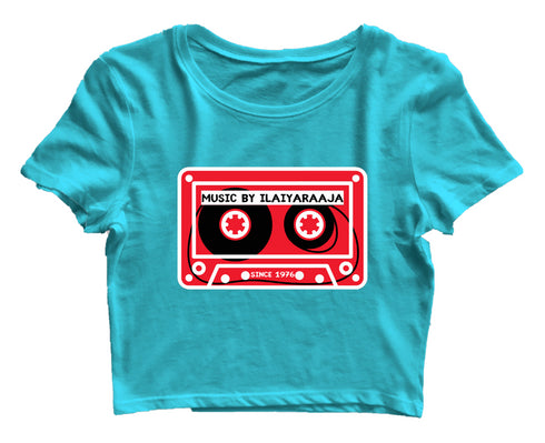 Quirkipedia MUSIC BY ILAYARAJA Tamil TAMIL, Womens Crop Tops