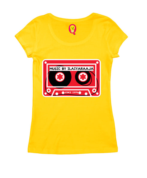 Quirkipedia MUSIC BY ILAYARAJA Tamil TAMIL, Womens Tshirts