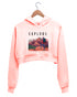 Quirkipedia EXPLORE TRAVEL Wanderlust Womens Crop Hoodies