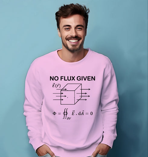 Quirkipedia I DON'T GIVE A FLUX PHYSICS Science, Nerd, Geeky Unisex Sweatshirts