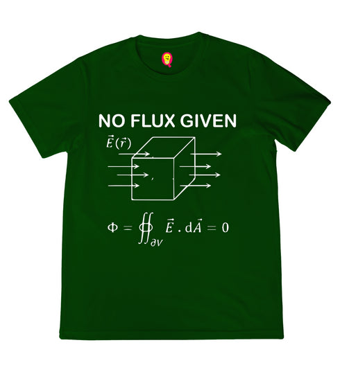 Quirkipedia I DON'T GIVE A FLUX PHYSICS Science, Nerd, Geeky Mens TShirts