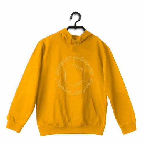 Quirkipedia BENZENE ONE RING TO RULE THEM ALL CHEMISTRY Science, Nerd, Geeky Hooded SweatShirts