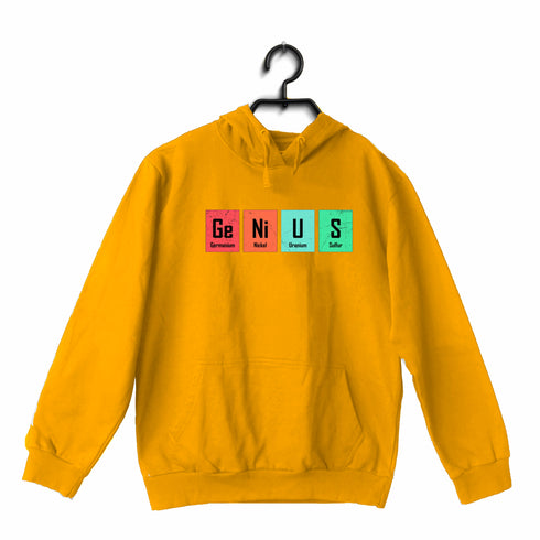 Quirkipedia Genius CHEMISTRY Science, Nerd, Geeky Hooded SweatShirts