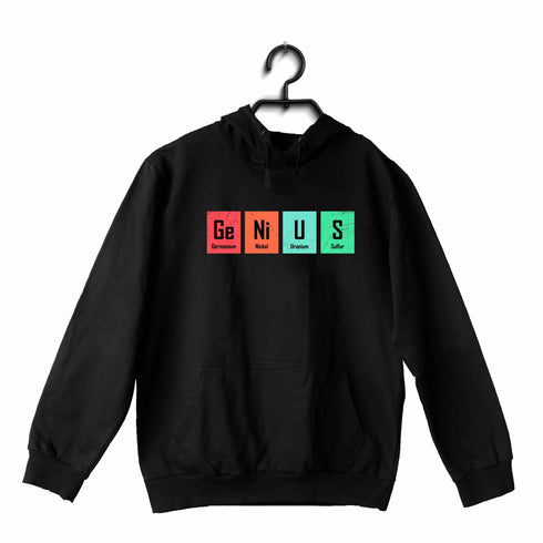 Quirkipedia Genius CHEMISTRY Science, Nerd, Geeky Hooded SweatShirts