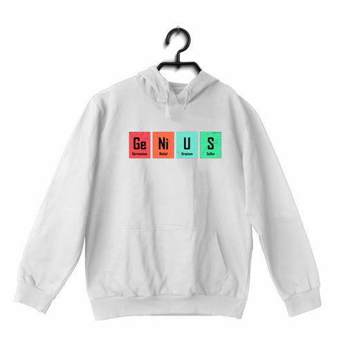 Quirkipedia Genius CHEMISTRY Science, Nerd, Geeky Hooded SweatShirts