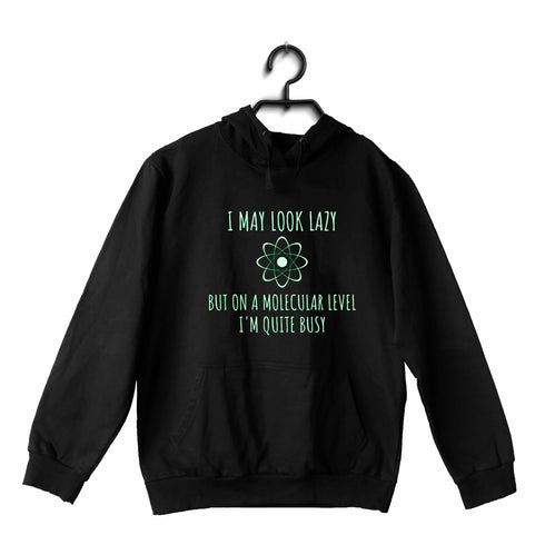 Quirkipedia Busy on a Molecular Level CHEMISTRY Science, Nerd, Geeky Hooded SweatShirts