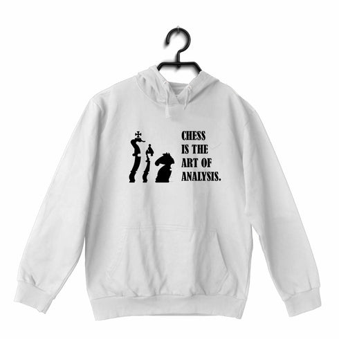 Quirkipedia Chess is the art of analysis Chess Sports, Hooded SweatShirts