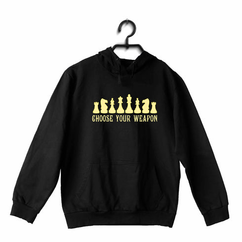 Quirkipedia Choose Your Weapon Chess Hooded SweatShirts