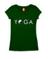 Quirkipedia Yin Yang Yoga YOGA Fitness, Positivity, Mindfulness Womens Tshirts