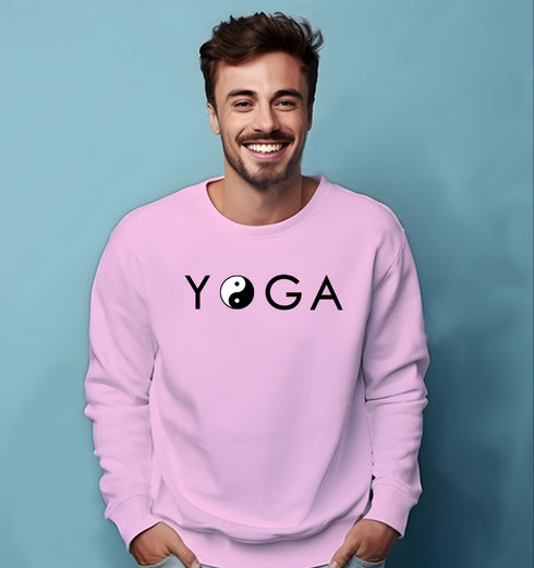 Quirkipedia Yin Yang Yoga YOGA Fitness, Positivity, Mindfulness Unisex Sweatshirts