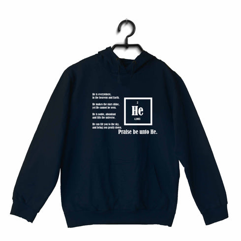 Quirkipedia Praise Helium Chemistry Science, Nerd, Sarcastic Hooded SweatShirts
