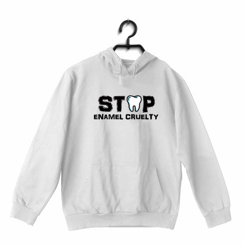 Quirkipedia Stop Enamel Cruelty Dentists Dentist, Medicine, Hooded SweatShirts