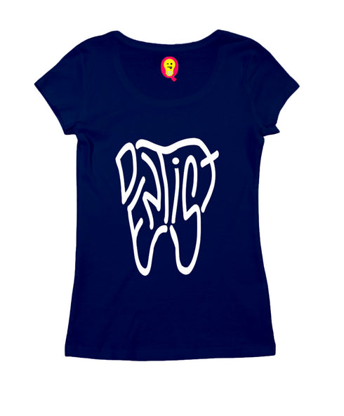 Quirkipedia Dentist Letter Art Dentists Dentist, Medicine, Womens Tshirts