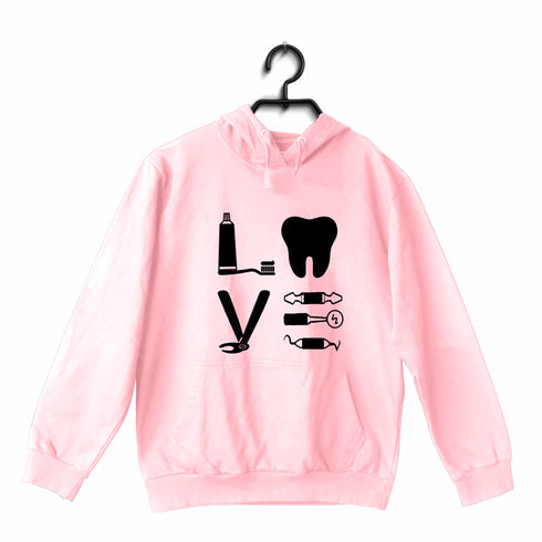 Quirkipedia Love Dentists Dentist, Medicine, Hooded SweatShirts