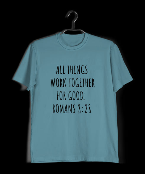 All things work together 8:28 Web Series Christianity,Manifest Mens TShirts