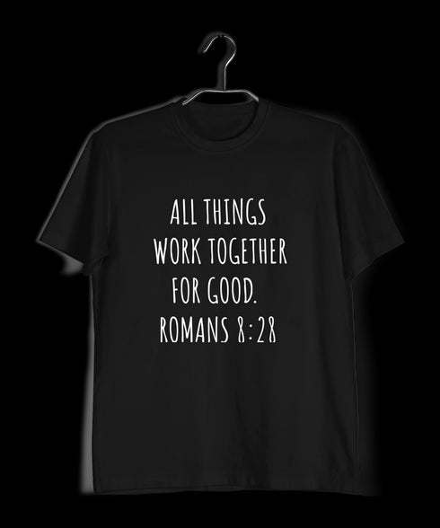 All things work together 8:28 Web Series Christianity,Manifest Mens TShirts
