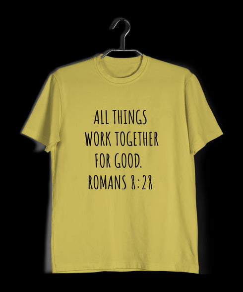 All things work together 8:28 Web Series Christianity,Manifest Mens TShirts