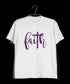 Faith with cross Christianity Mens TShirts