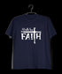 Walk by faith Christianity Mens TShirts