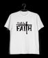 Walk by faith Christianity Mens TShirts