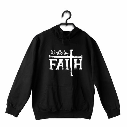 Walk by faith Christianity Hooded SweatShirts