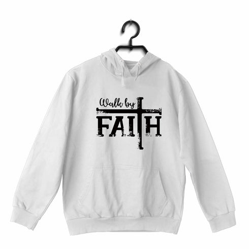 Walk by faith Christianity Hooded SweatShirts