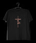 Faith in cross shape Christianity Mens TShirts