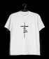 Faith in cross shape Christianity Mens TShirts