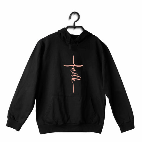 Faith in cross shape Christianity Hooded SweatShirts