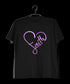 Faith in heart shape Christianity Mens TShirts