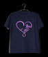 Faith in heart shape Christianity Mens TShirts