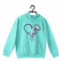 Faith in heart shape Christianity Hooded SweatShirts