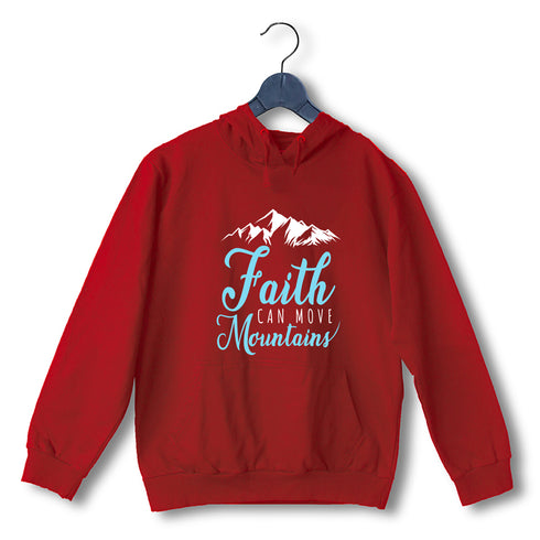 Faith can move mountains Christianity     Hooded SweatShirts