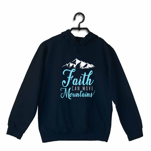 Faith can move mountains Christianity     Hooded SweatShirts