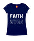 Faith | Fear (upside down) Christianity Womens Tshirts