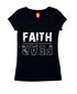 Faith | Fear (upside down) Christianity Womens Tshirts