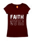 Faith | Fear (upside down) Christianity Womens Tshirts