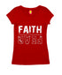 Faith | Fear (upside down) Christianity Womens Tshirts