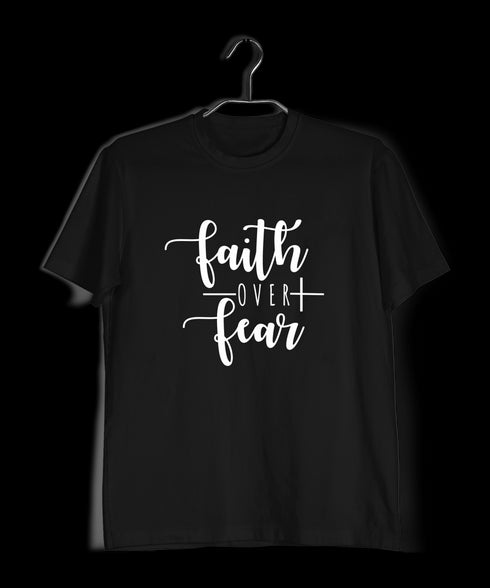 Faith over fear Christianity Mens TShirts