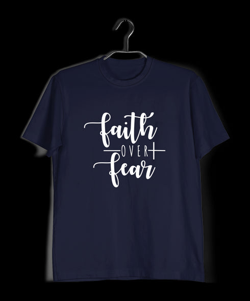 Faith over fear Christianity Mens TShirts