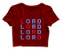 LORD x4 Christianity Womens Crop Tops