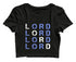 LORD x4 Christianity Womens Crop Tops
