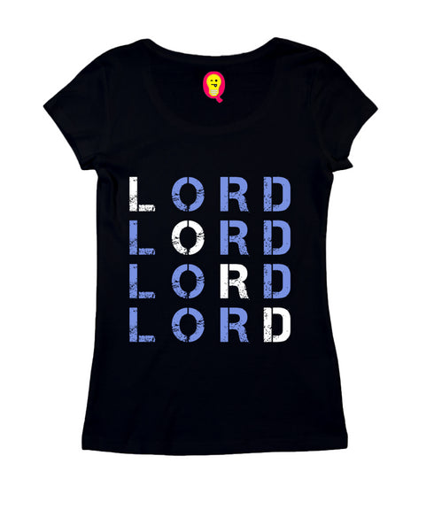 LORD x4 Christianity Womens Tshirts