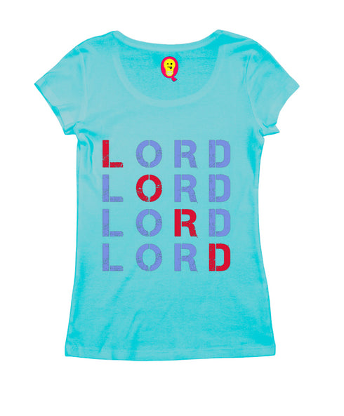 LORD x4 Christianity Womens Tshirts