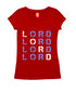 LORD x4 Christianity Womens Tshirts