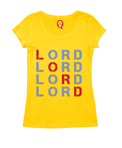 LORD x4 Christianity Womens Tshirts