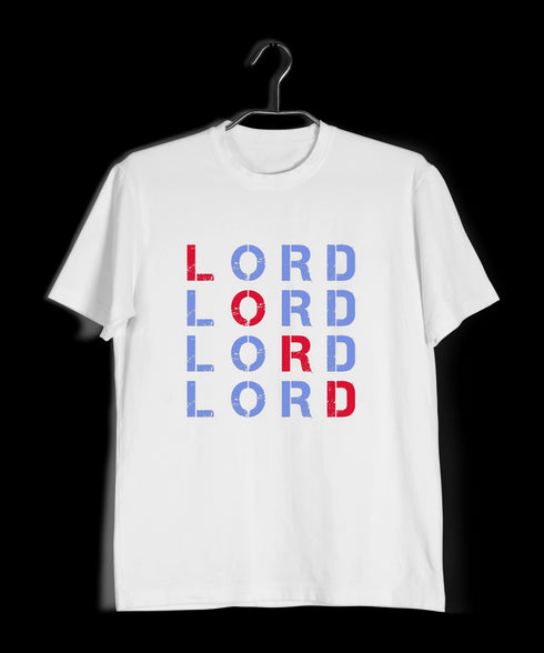LORD x4 Christianity Mens TShirts