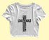 God so loved the world he gave his only son Christianity Womens Crop Tops