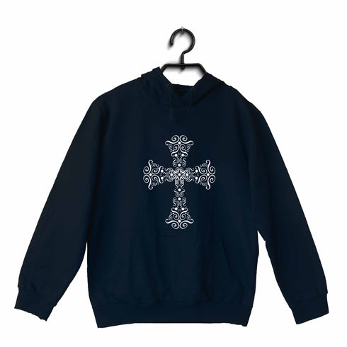Fancy cross Christianity Hooded SweatShirts